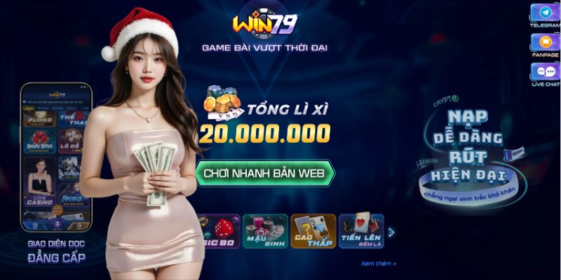 Cổng Game Bài Đổi Thưởng WIN79 Uy Tín Top 1 Tại Châu Á